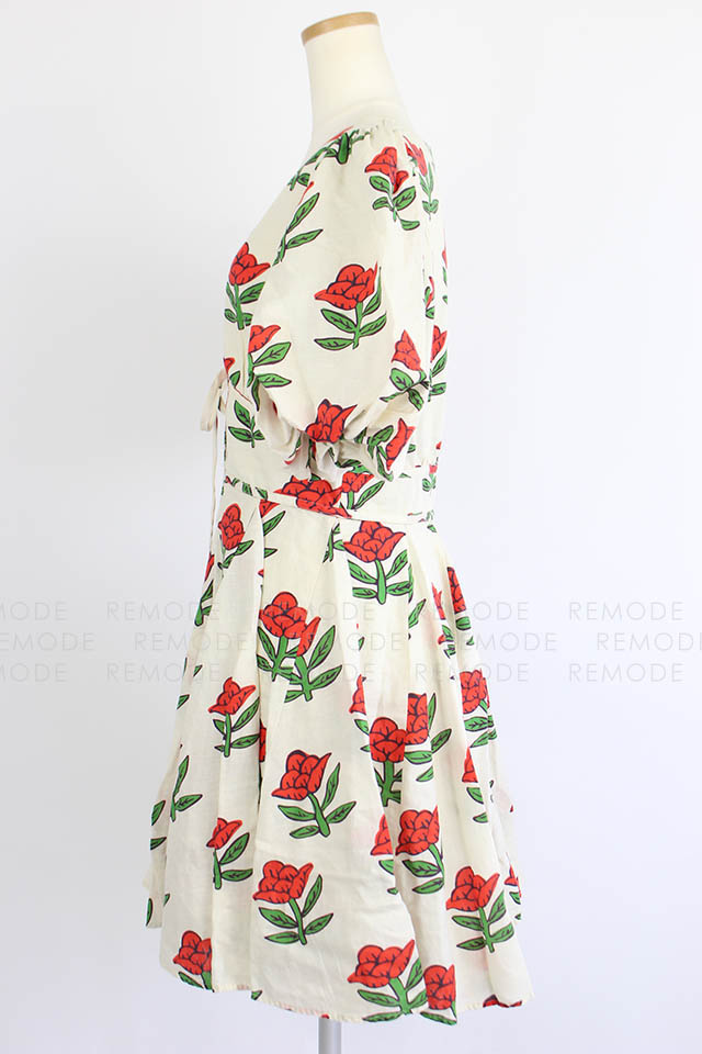 RE MODE / RHODE｜フローラルプリントミニワンピース｜AYAKO 