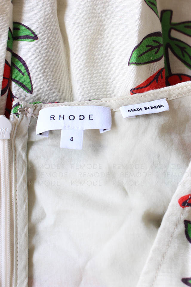 RE MODE / RHODE｜フローラルプリントミニワンピース｜AYAKO 